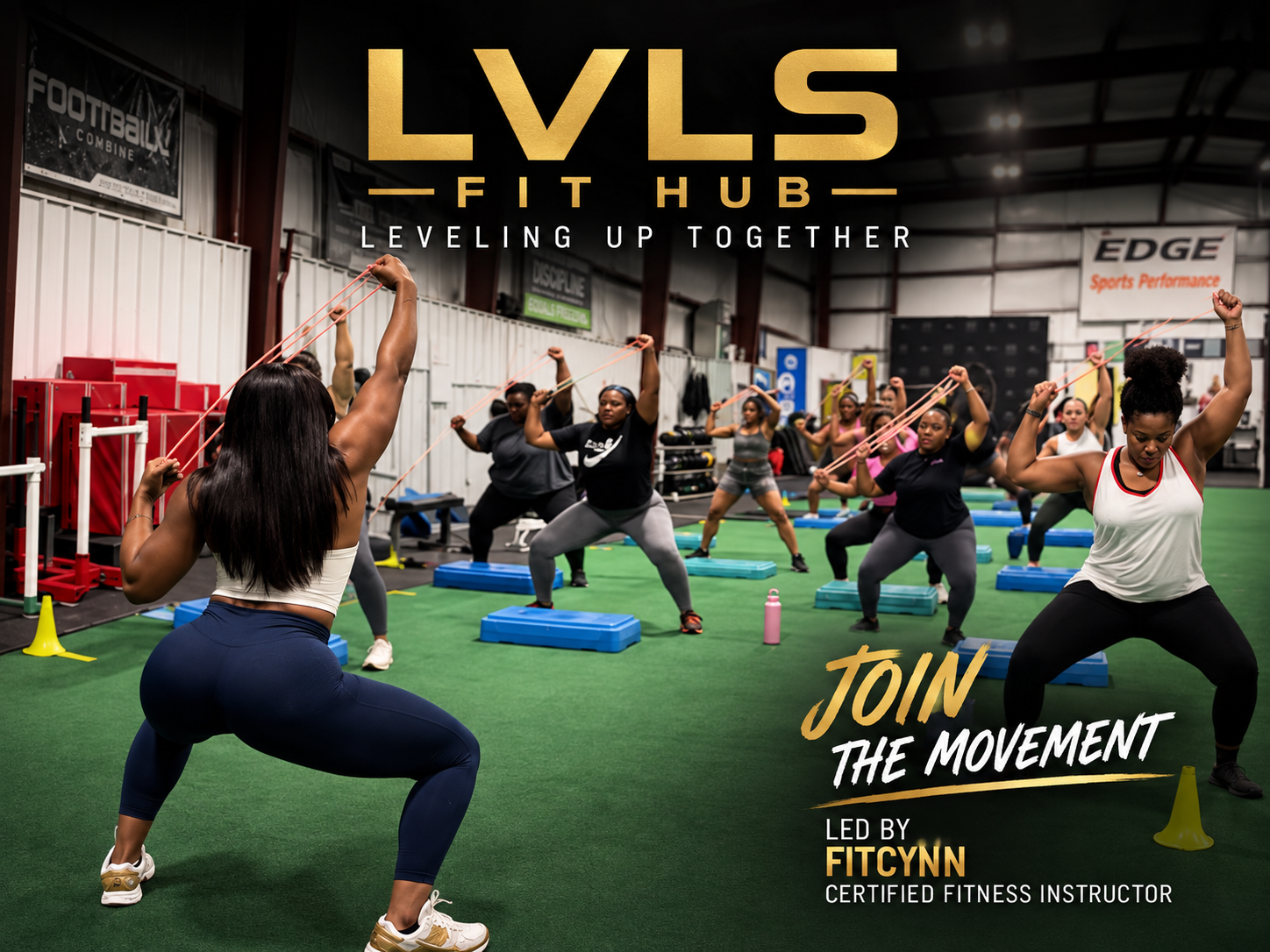 LVLS Fit Hub community workout